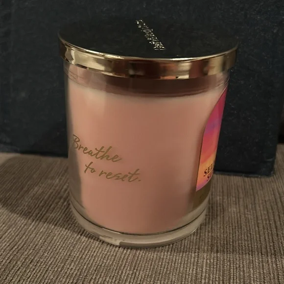 Bath & Body Works Self care Sunday Single Wick Soy Wax Candle NEW - Picture 2 of 3